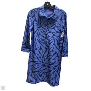 Dress Casual Midi By Vineyard Vines In Blue, Size: S