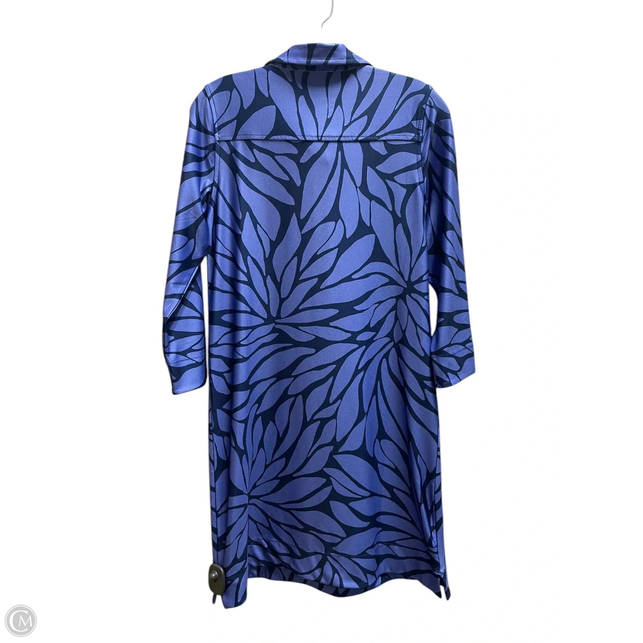 Dress Casual Midi By Vineyard Vines In Blue, Size: S