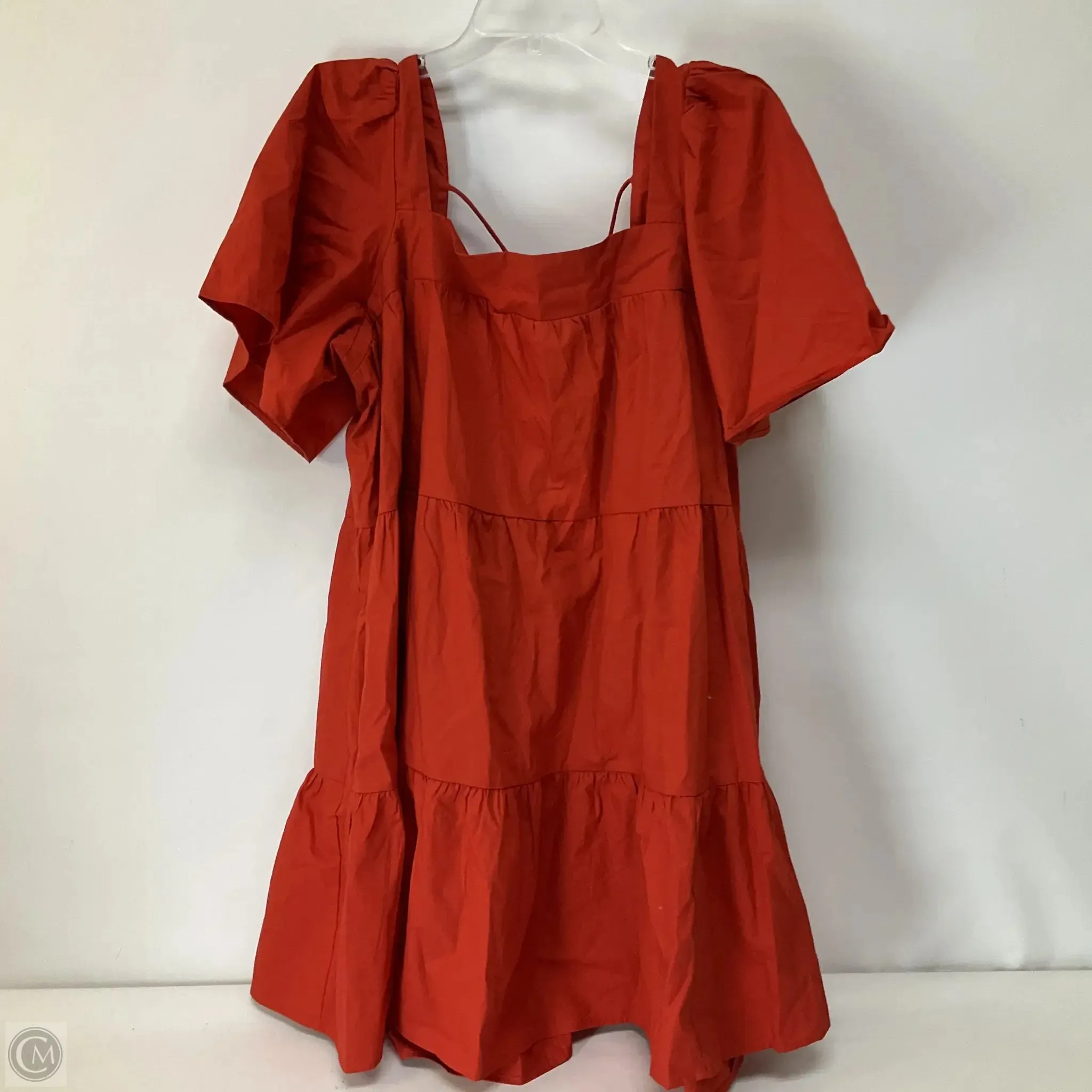 Dress Casual Short By Abercrombie And Fitch In Orange, Size: Xl