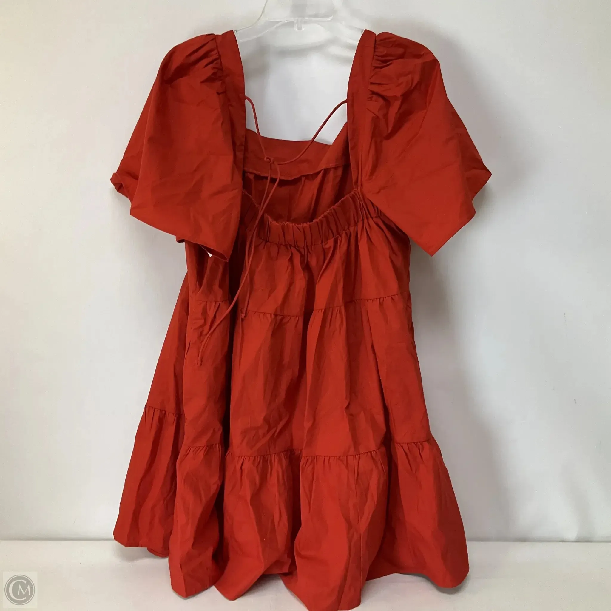 Dress Casual Short By Abercrombie And Fitch In Orange, Size: Xl