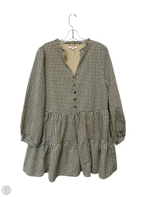 Dress Casual Short By Andree By Unit In Black & White, Size: L