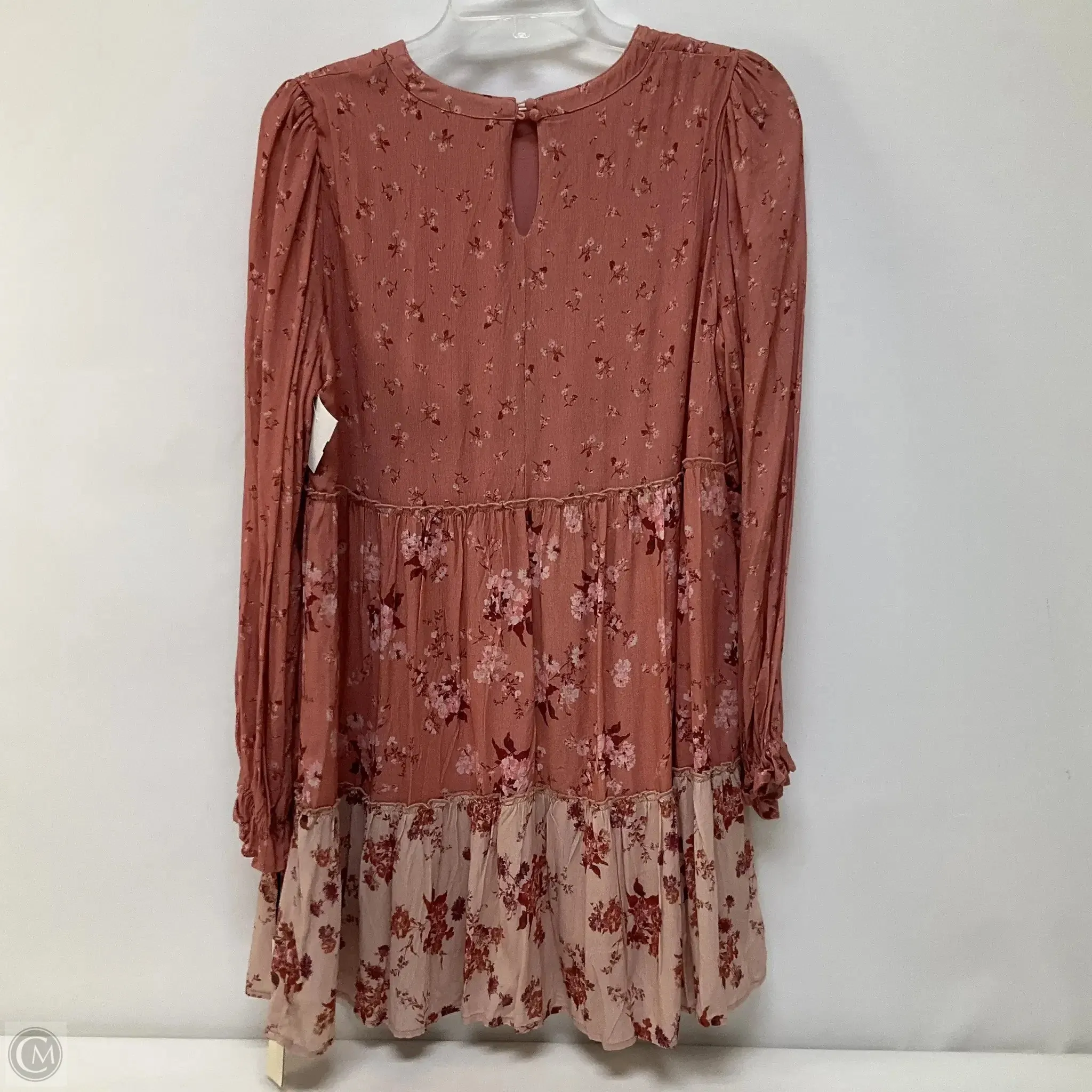 Dress Casual Short By Clothes Mentor In Floral Print, Size: L