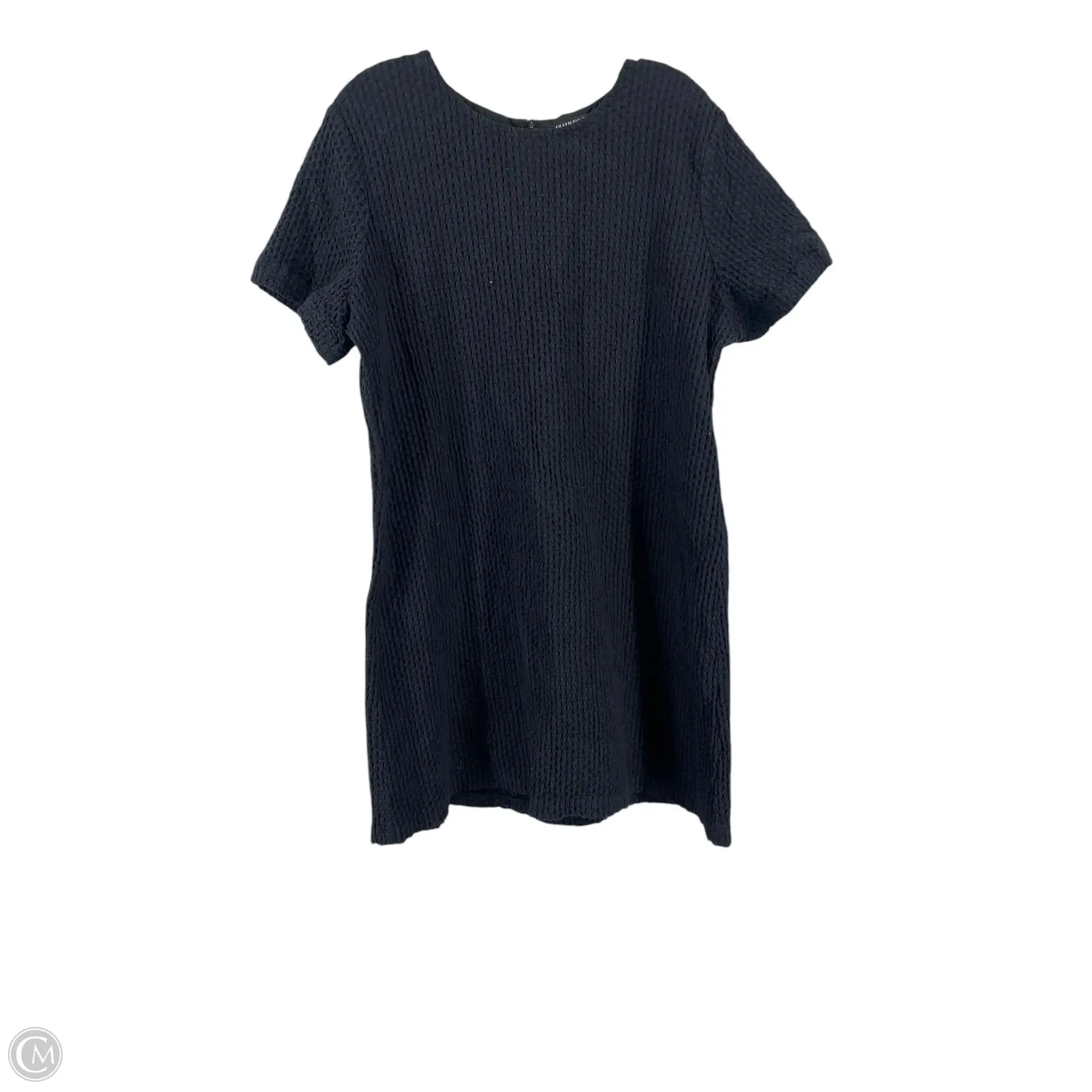 Dress Casual Short By Eileen Fisher In Black, Size: Xl