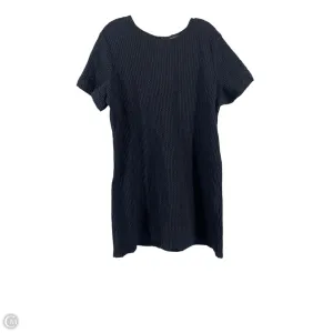 Dress Casual Short By Eileen Fisher In Black, Size: Xl