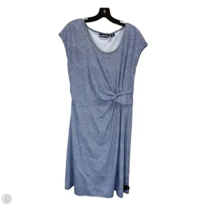 Dress Casual Short By Lands End In Blue, Size: M