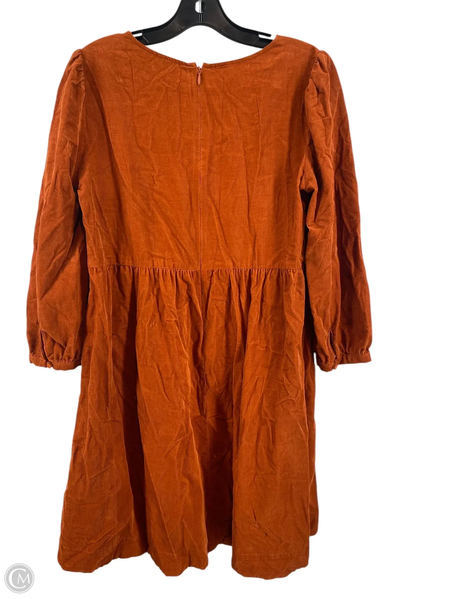 Dress Casual Short By Madewell In Orange, Size: M