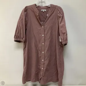 Dress Casual Short By Madewell In Pink, Size: M