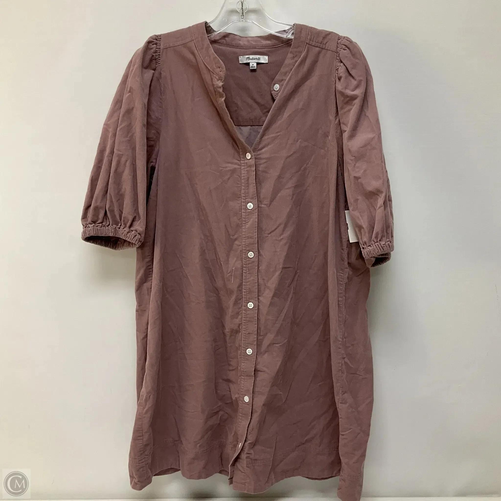 Dress Casual Short By Madewell In Pink, Size: M