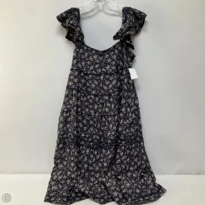 Dress Casual Short By Olivaceous In Floral Print, Size: L