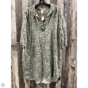 Dress Casual Short By Philosophy In Green, Size: Xxl