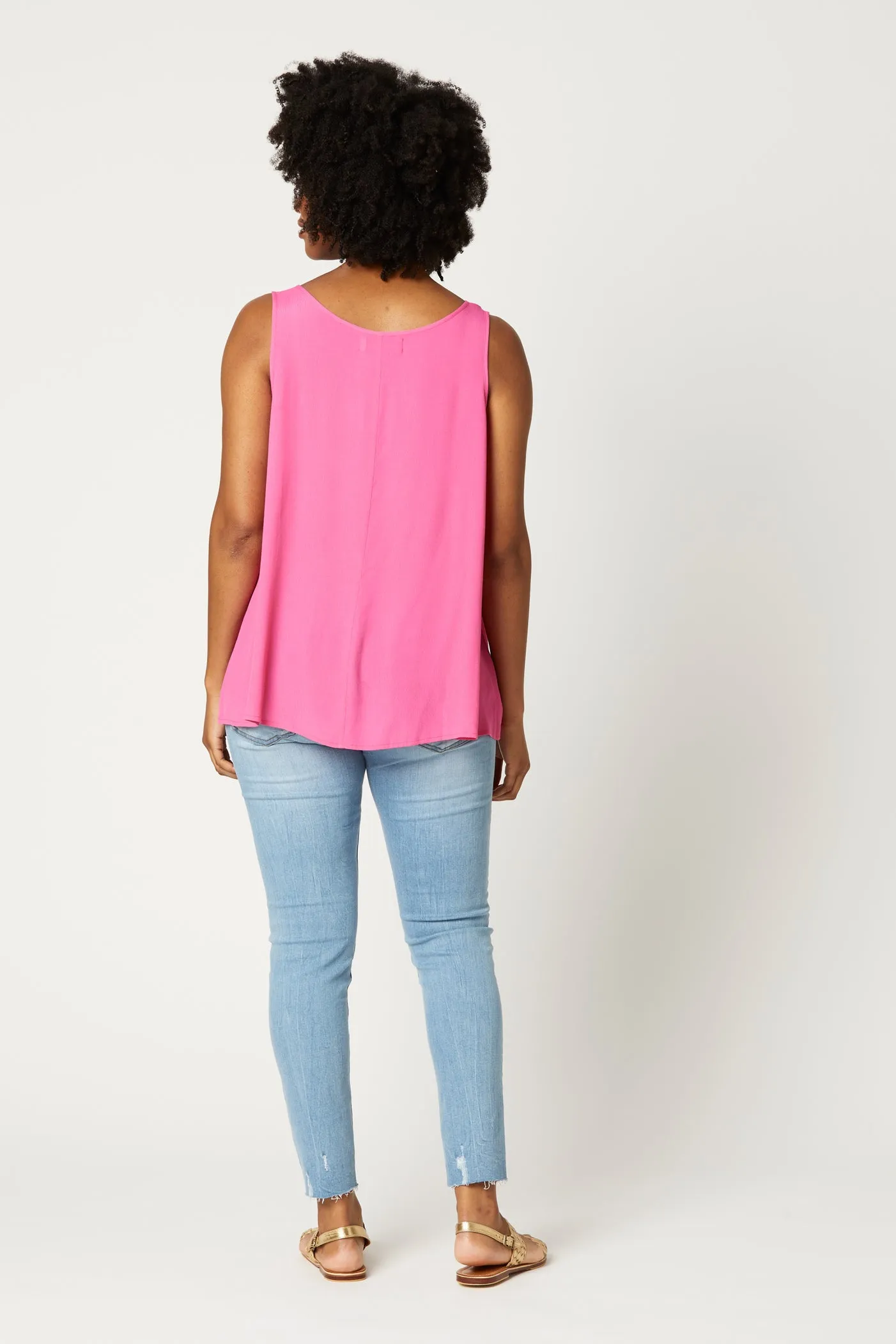 Eb&Ive Tribal Tank in Flamingo