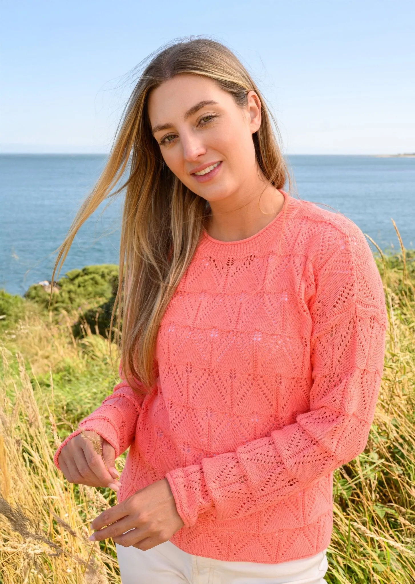 Eden Jumper - Sugar Coral