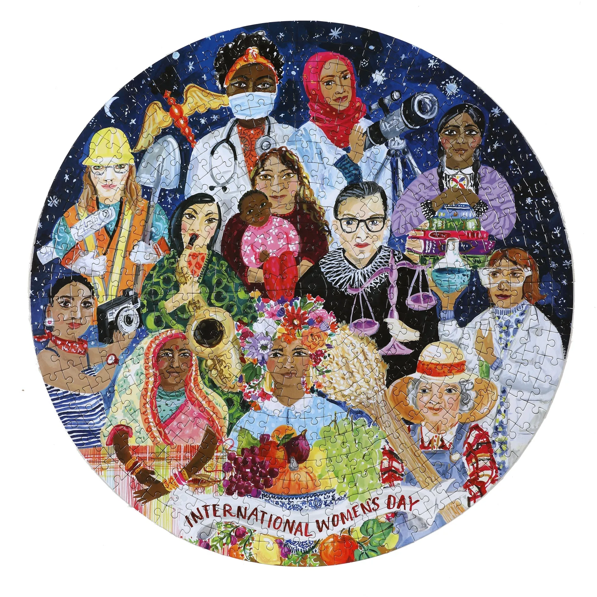eeBoo International Women's Day 500pc