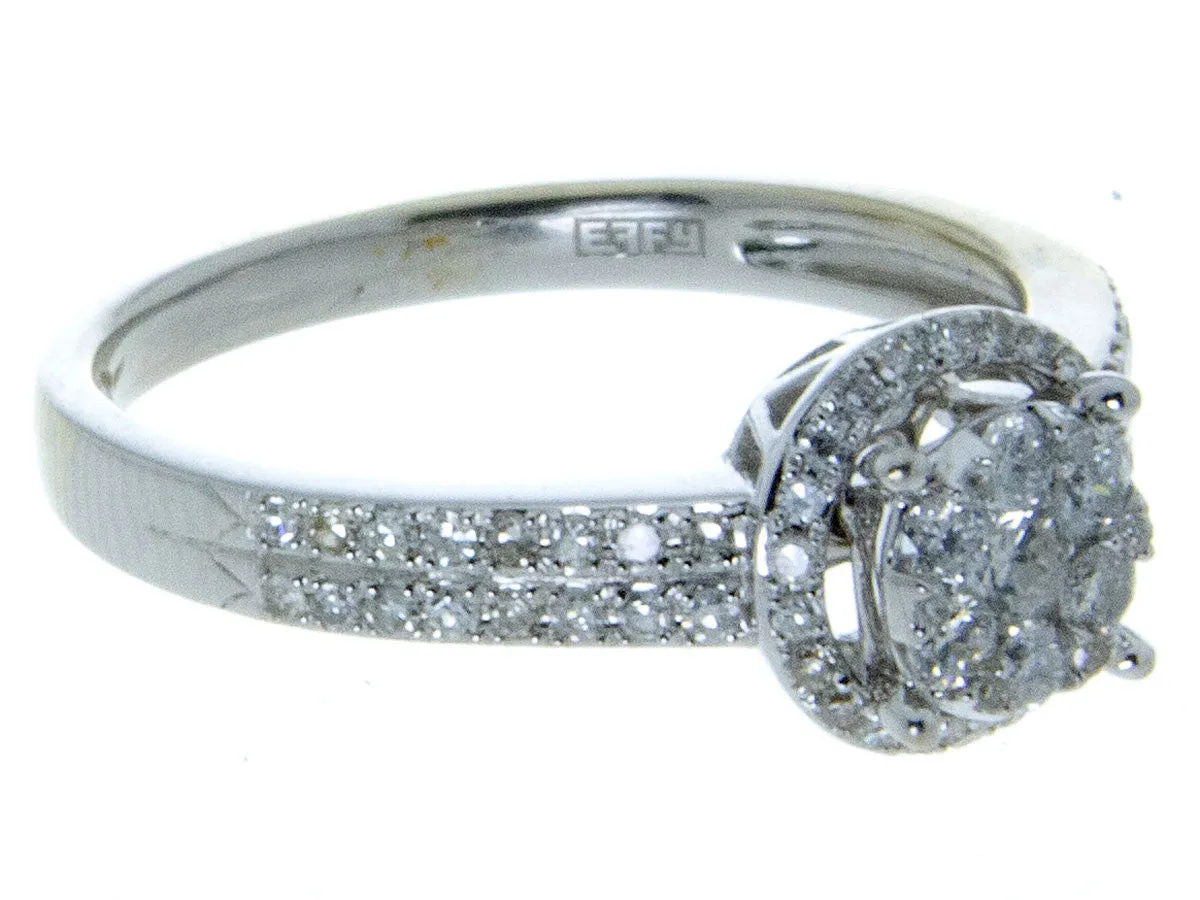 Effy Bouquet Diamond Halo Engagement Ring