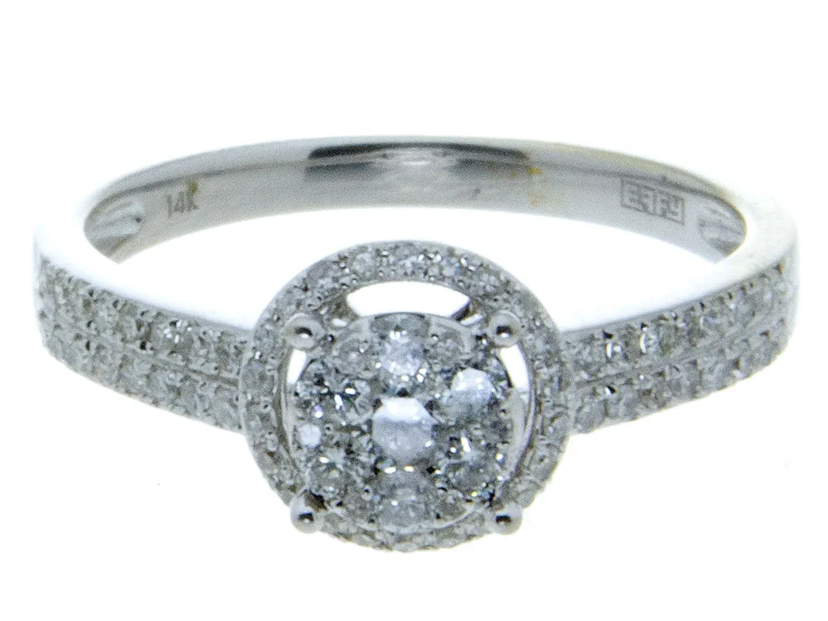 Effy Bouquet Diamond Halo Engagement Ring