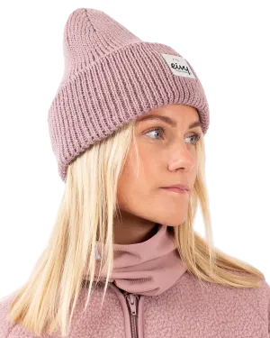 Eivy Easter Rib Wool Women's Beanie - Faded Woodrose