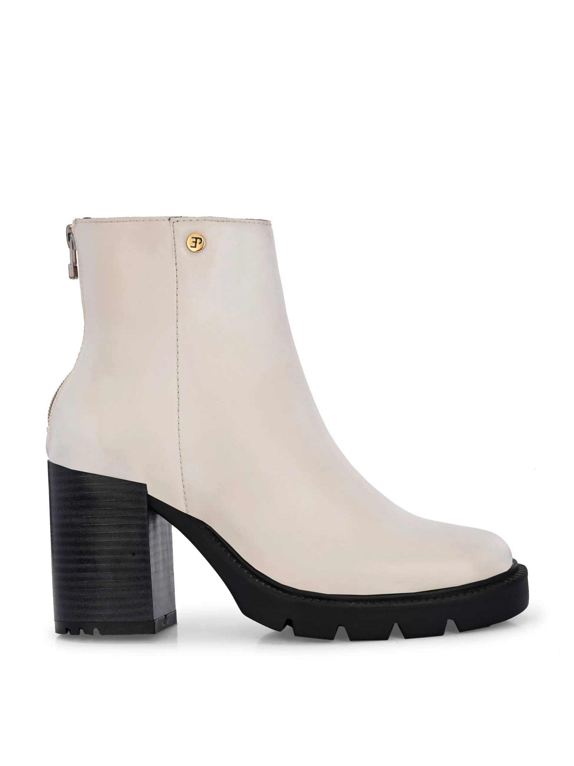 EL PASO Women Faux Leather Casual Chelsea Boots