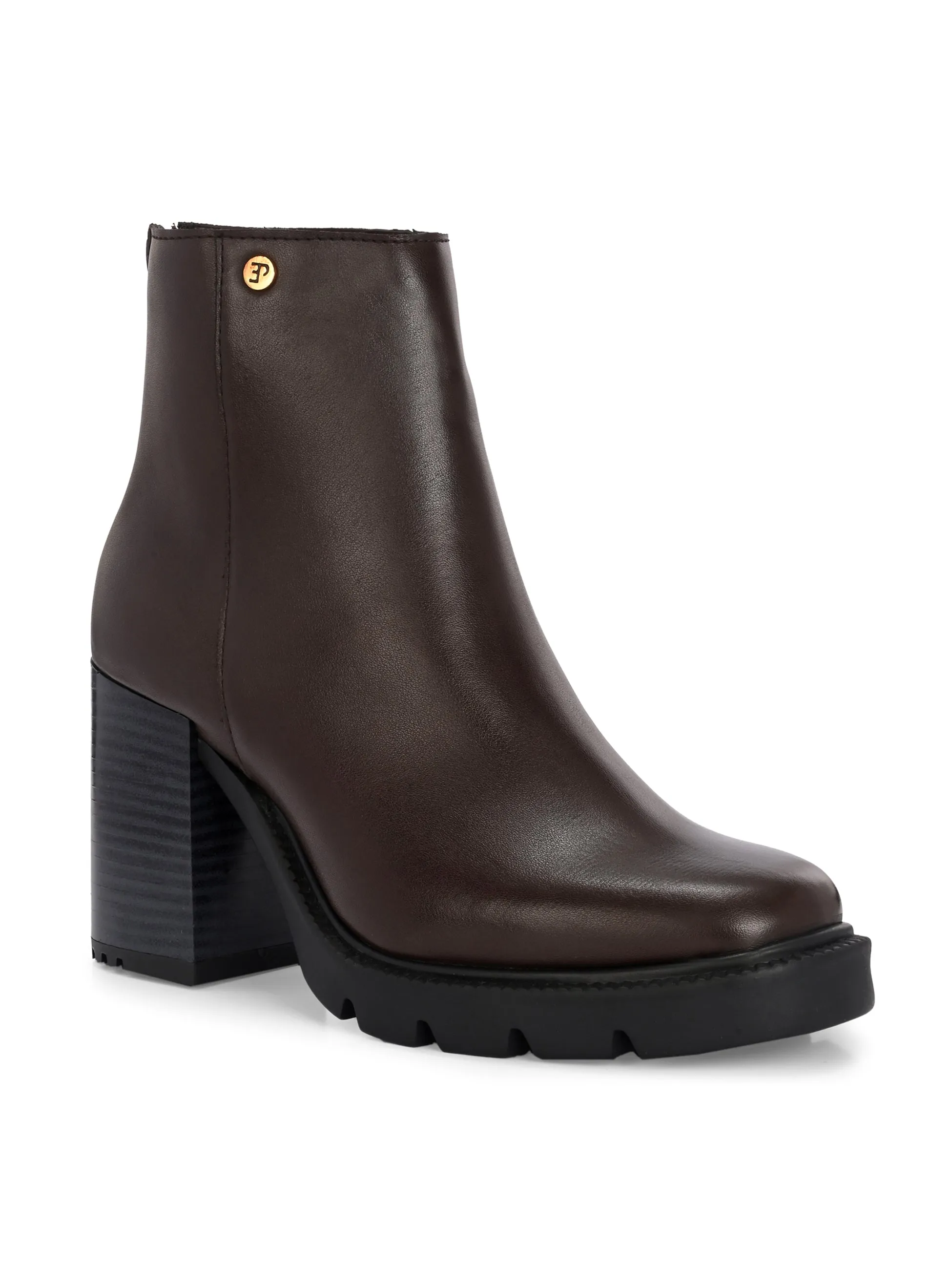 EL PASO Women Faux Leather Casual Chelsea Boots