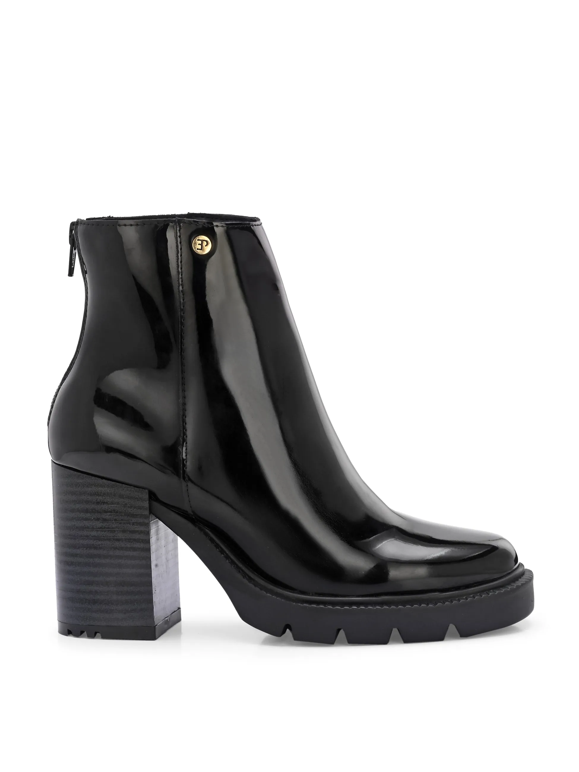 EL PASO Women Faux Leather Casual Chelsea Boots