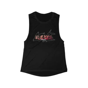 EL423 Wicked Love / Flowy Scoop Muscle Tank