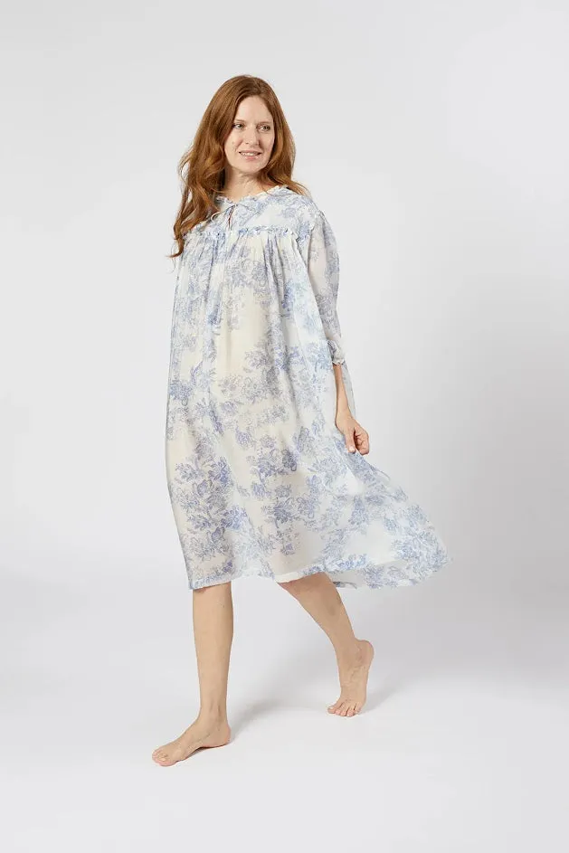 Elizabeth Nightgown - Blue