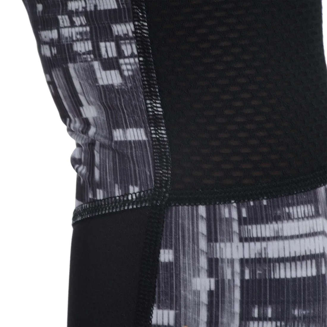 Energy Xtrem Women's Breathable Cardio 7/8 Leggings - Black / White Print