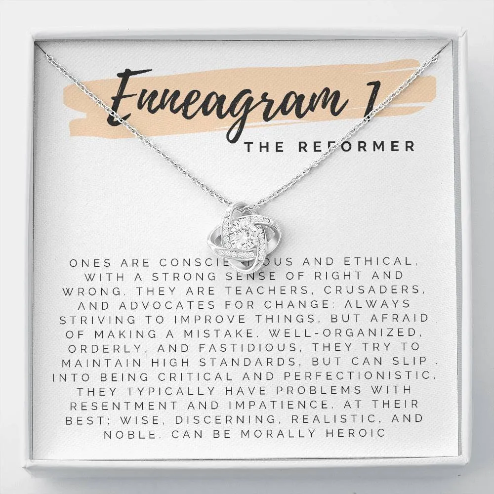 Enneagram 1- The Reformer- Necklace