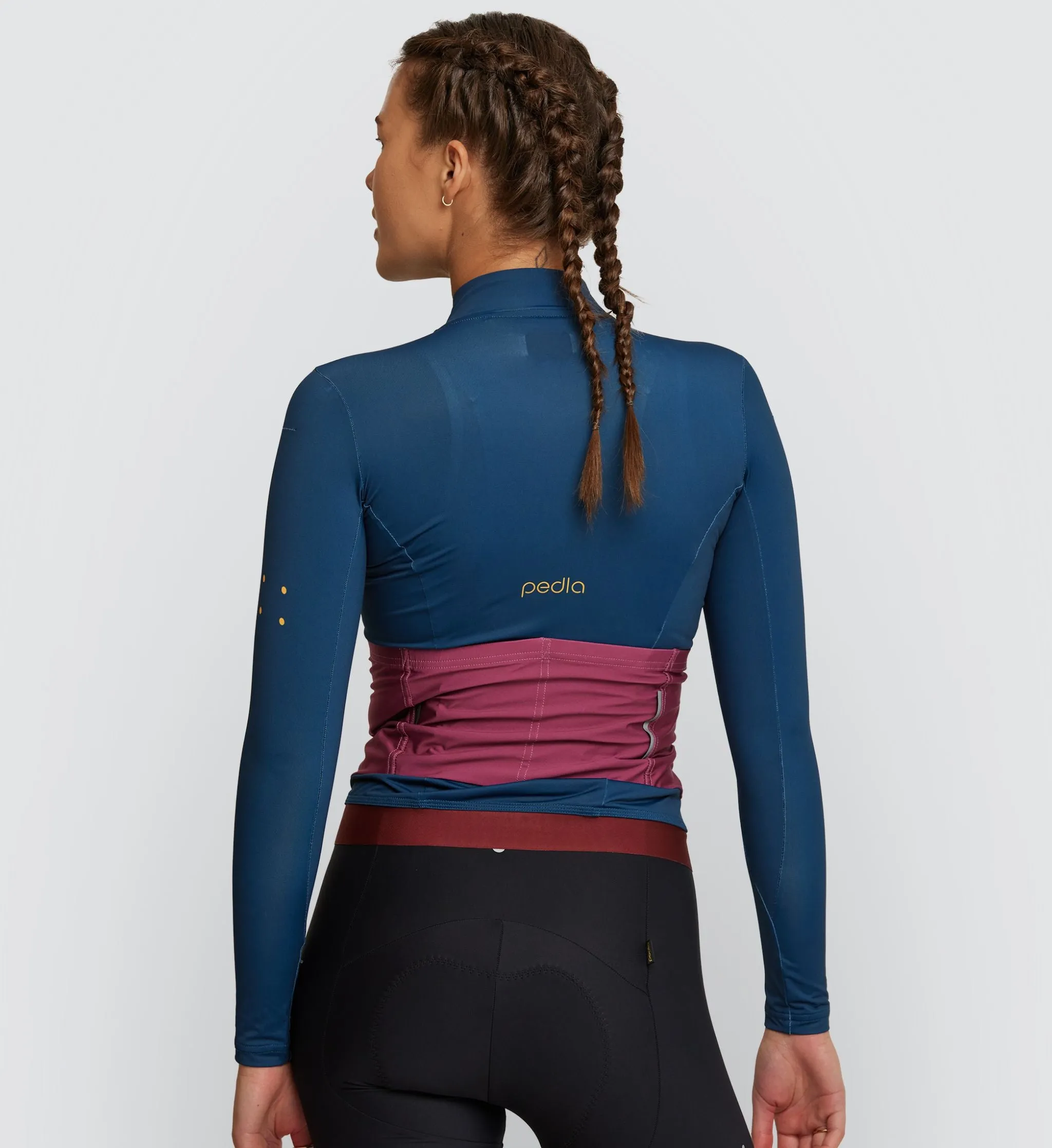 Essentials / Women's Midweight LS Jersey - Indigo