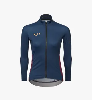 Essentials / Women's Midweight LS Jersey - Indigo