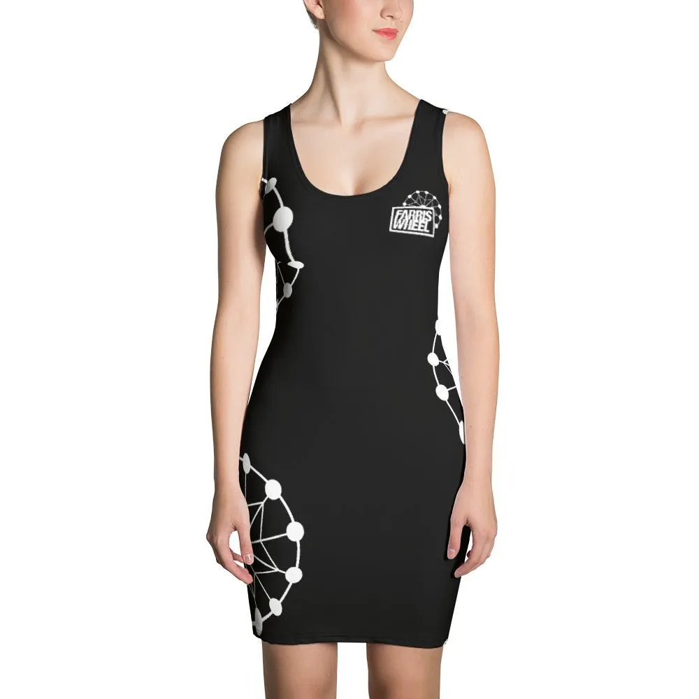 Farris Wheel Black Sexy Dress