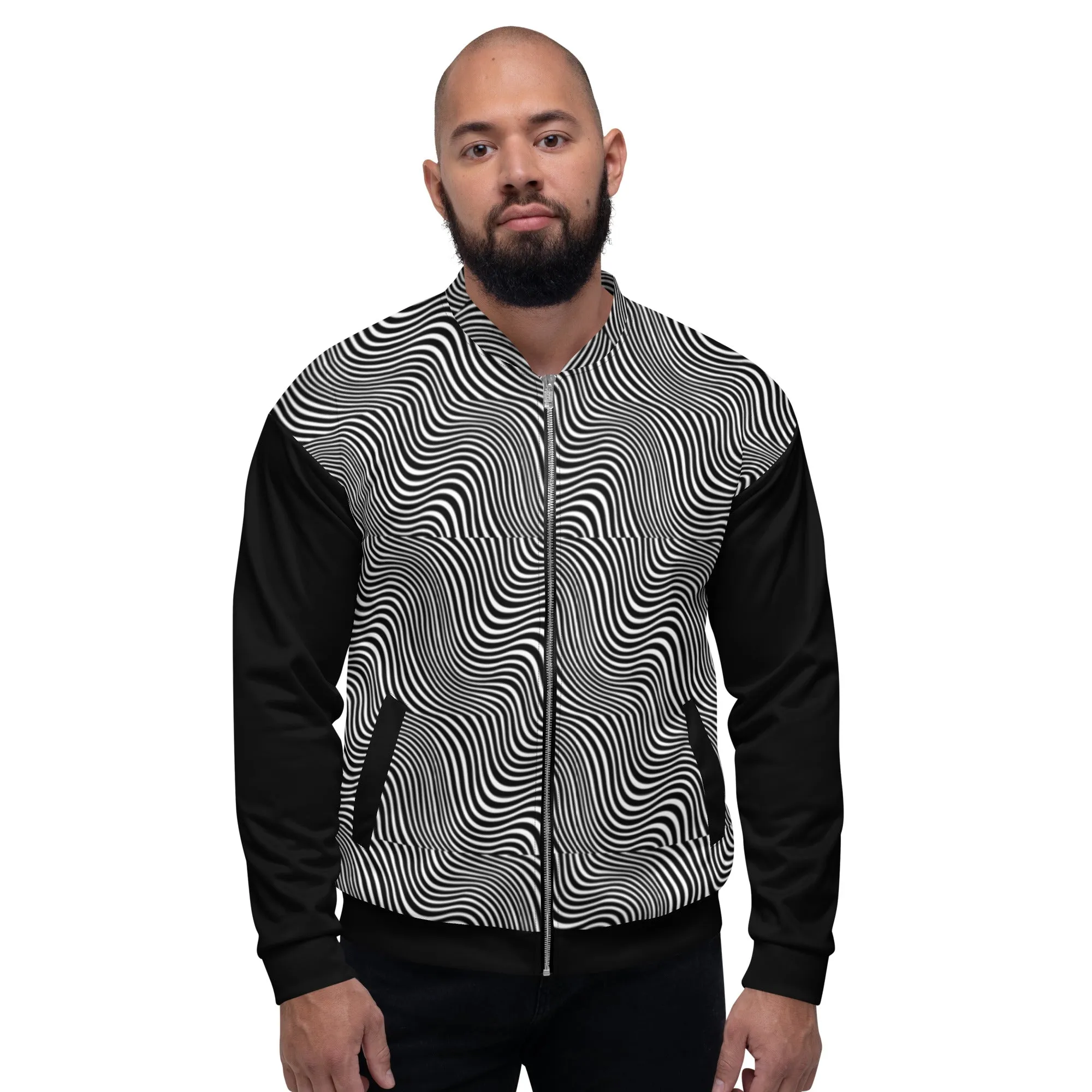Farris Wheel Limited Trippy Unisex Bomber Jacket