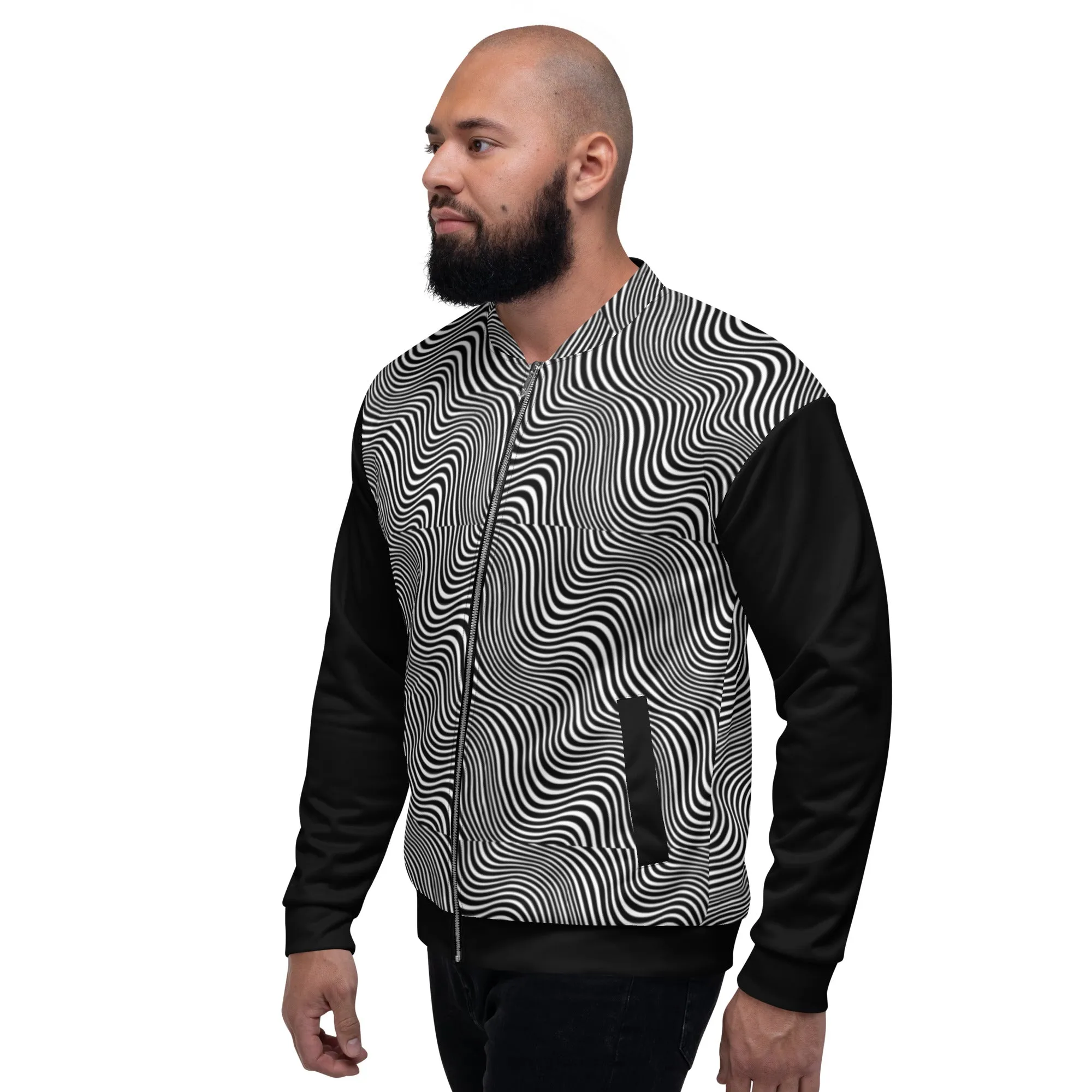 Farris Wheel Limited Trippy Unisex Bomber Jacket