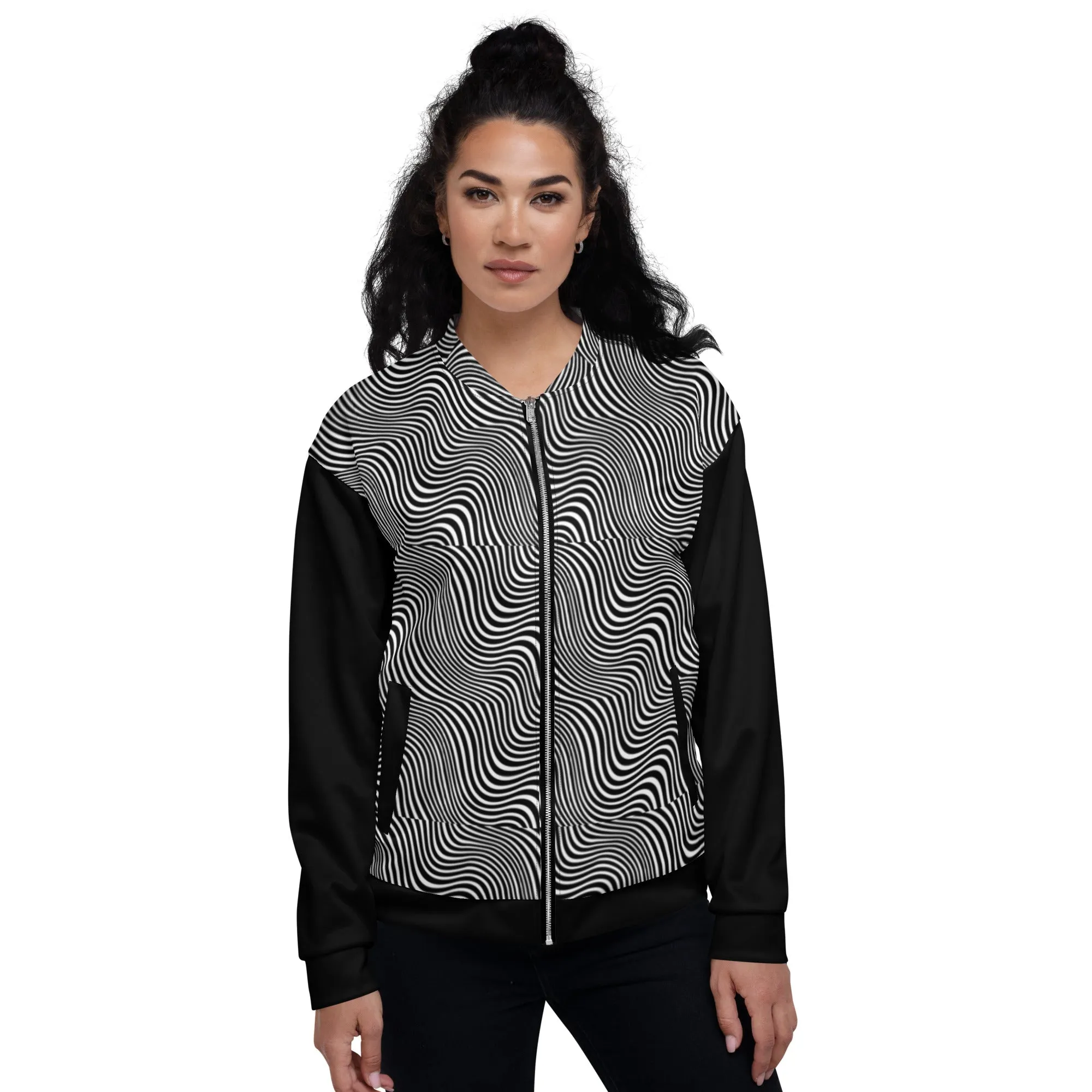 Farris Wheel Limited Trippy Unisex Bomber Jacket