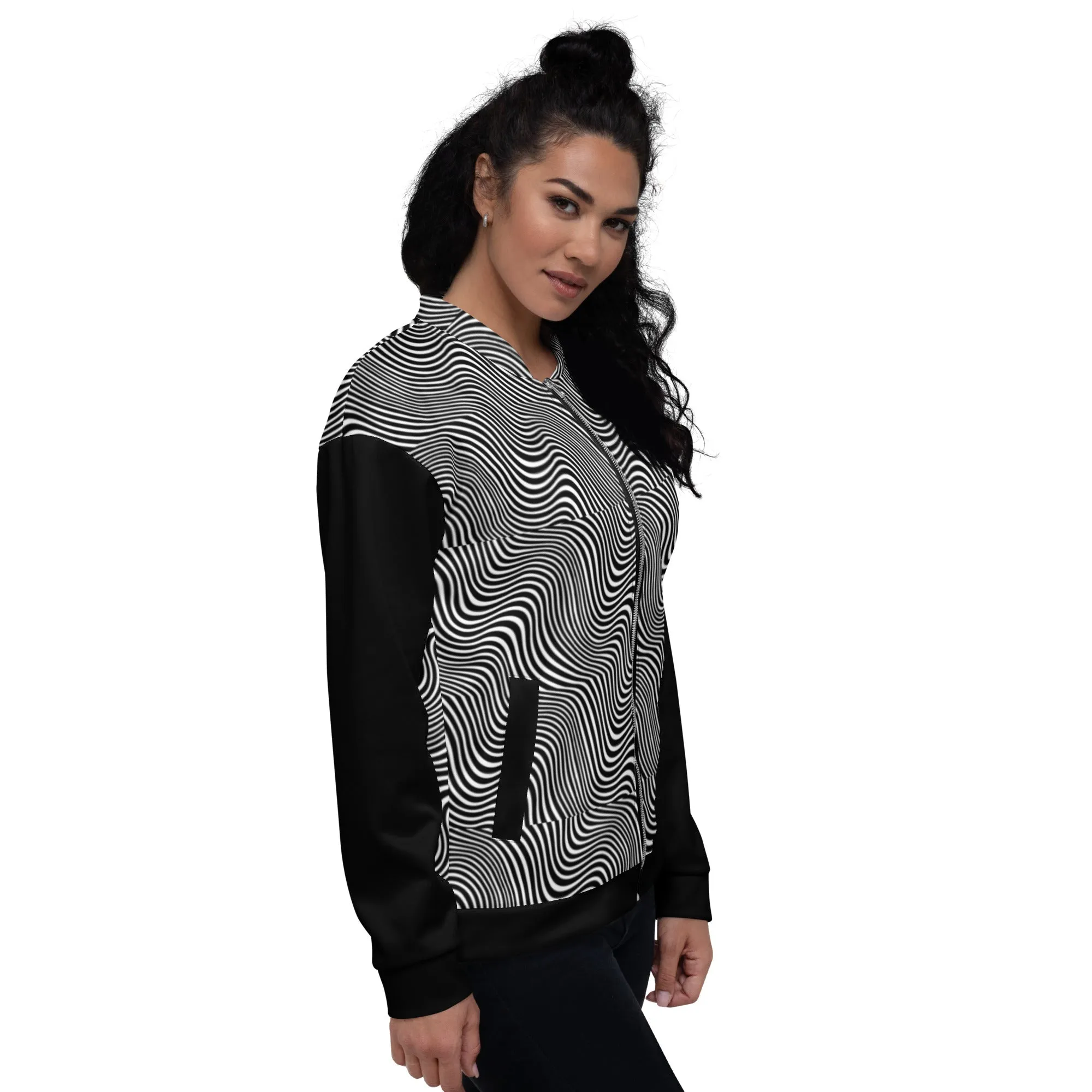 Farris Wheel Limited Trippy Unisex Bomber Jacket