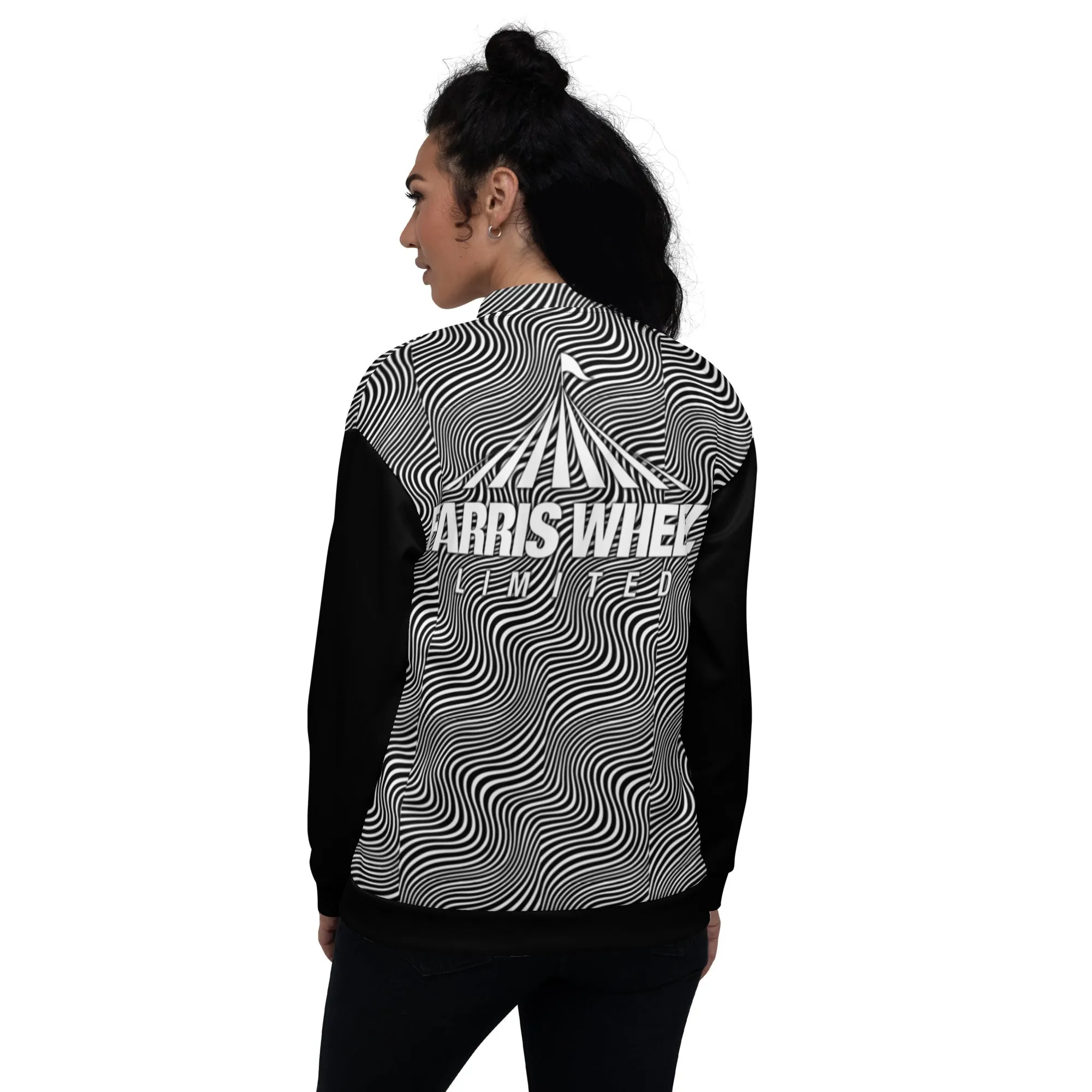 Farris Wheel Limited Trippy Unisex Bomber Jacket