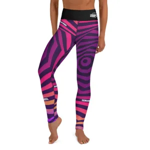 Farris Wheel Swirl Trippy Yoga Leggings