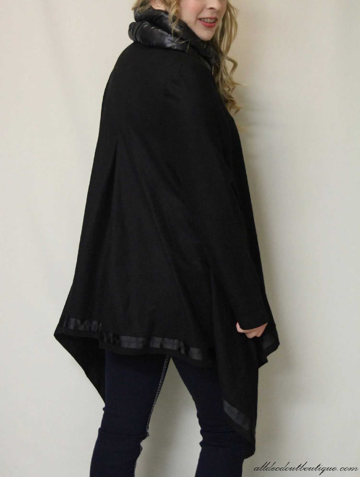 Firmiana | Zip Up Coat Red