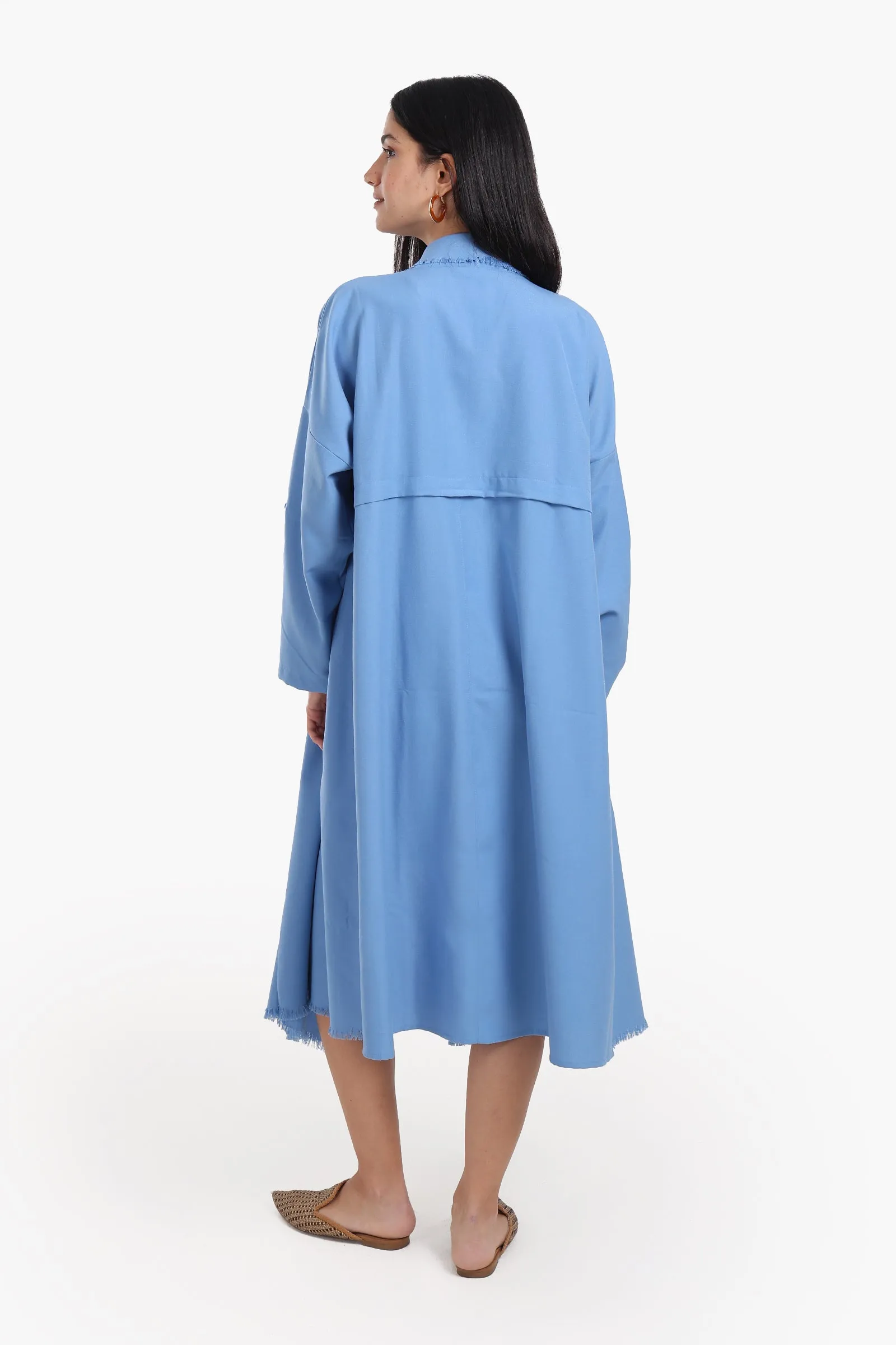 Flowing Polyester Kimono