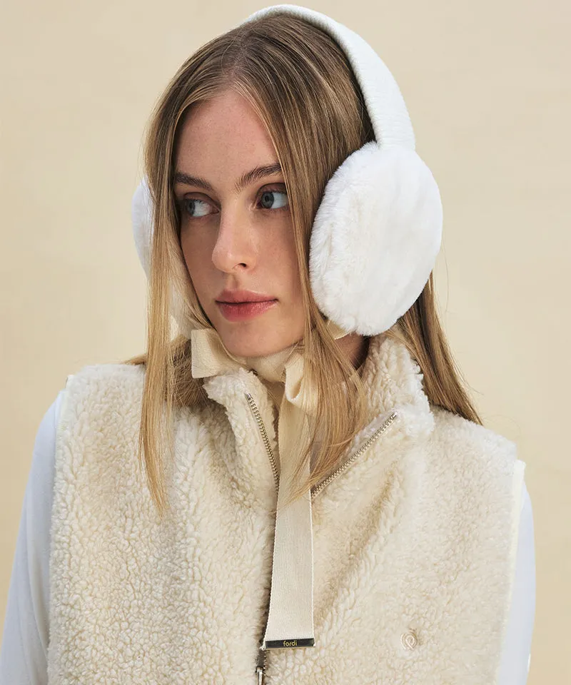 FORDI Earmuff Cap - Ivory