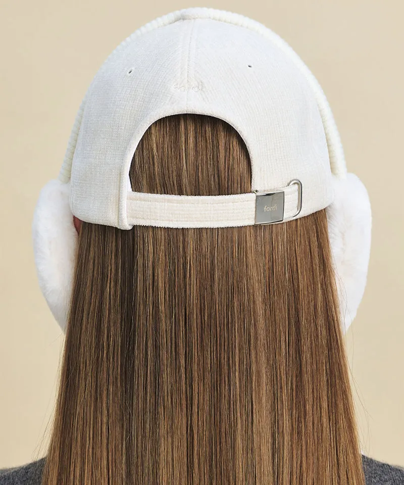 FORDI Earmuff Cap - Ivory