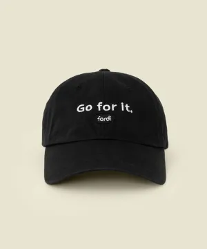 FORDI Go for it Washing Cap - Black