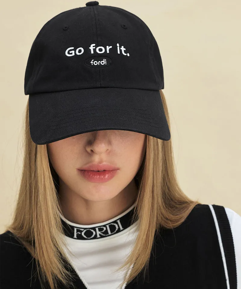 FORDI Go for it Washing Cap - Black
