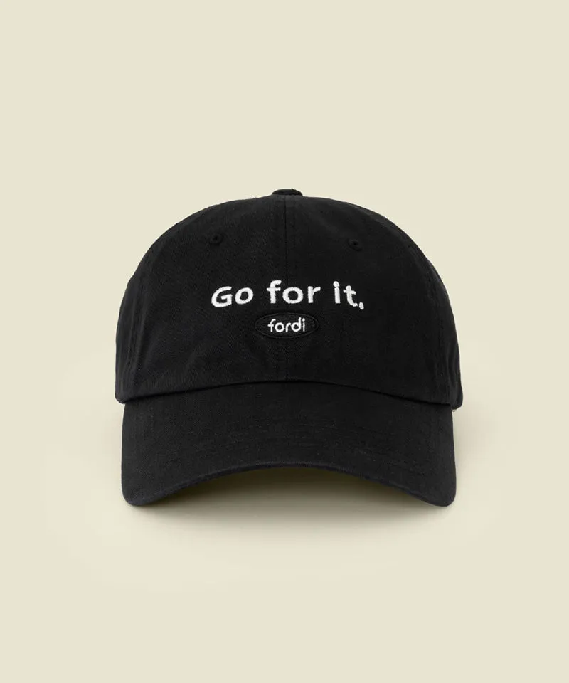FORDI Go for it Washing Cap - Black