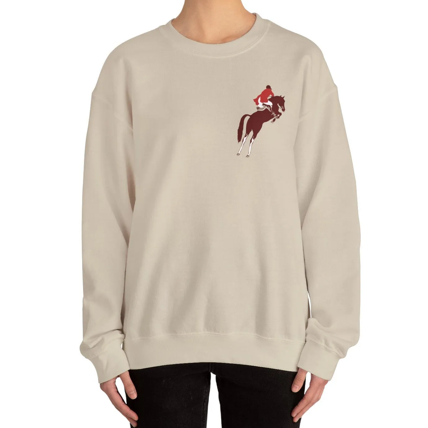 Fox Hunt Fleece Crewneck
