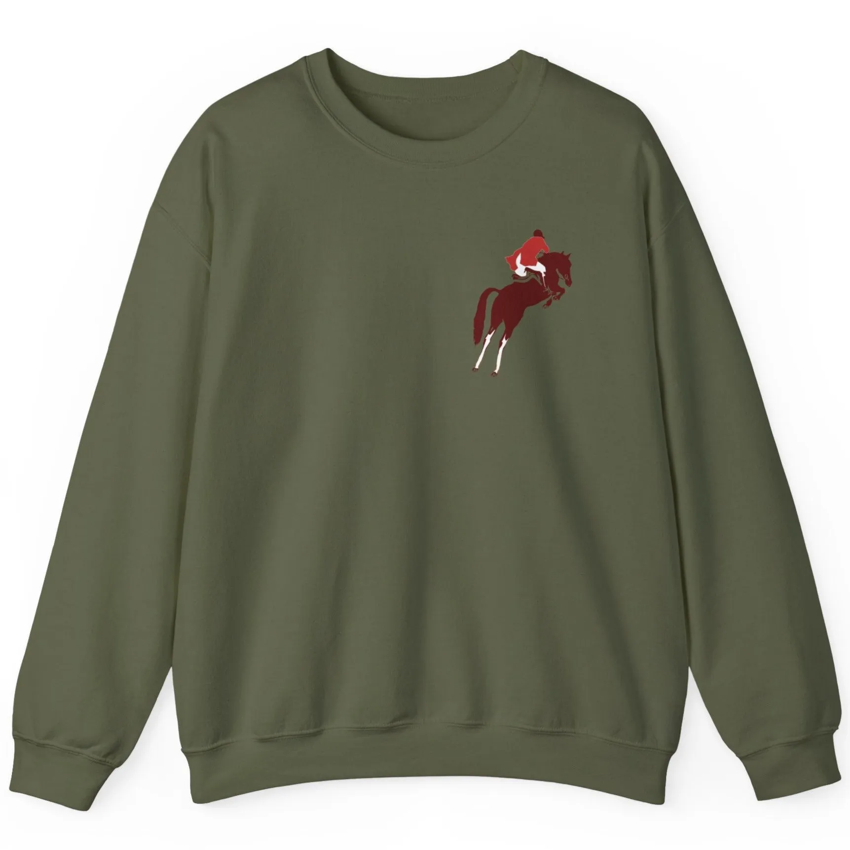 Fox Hunt Fleece Crewneck