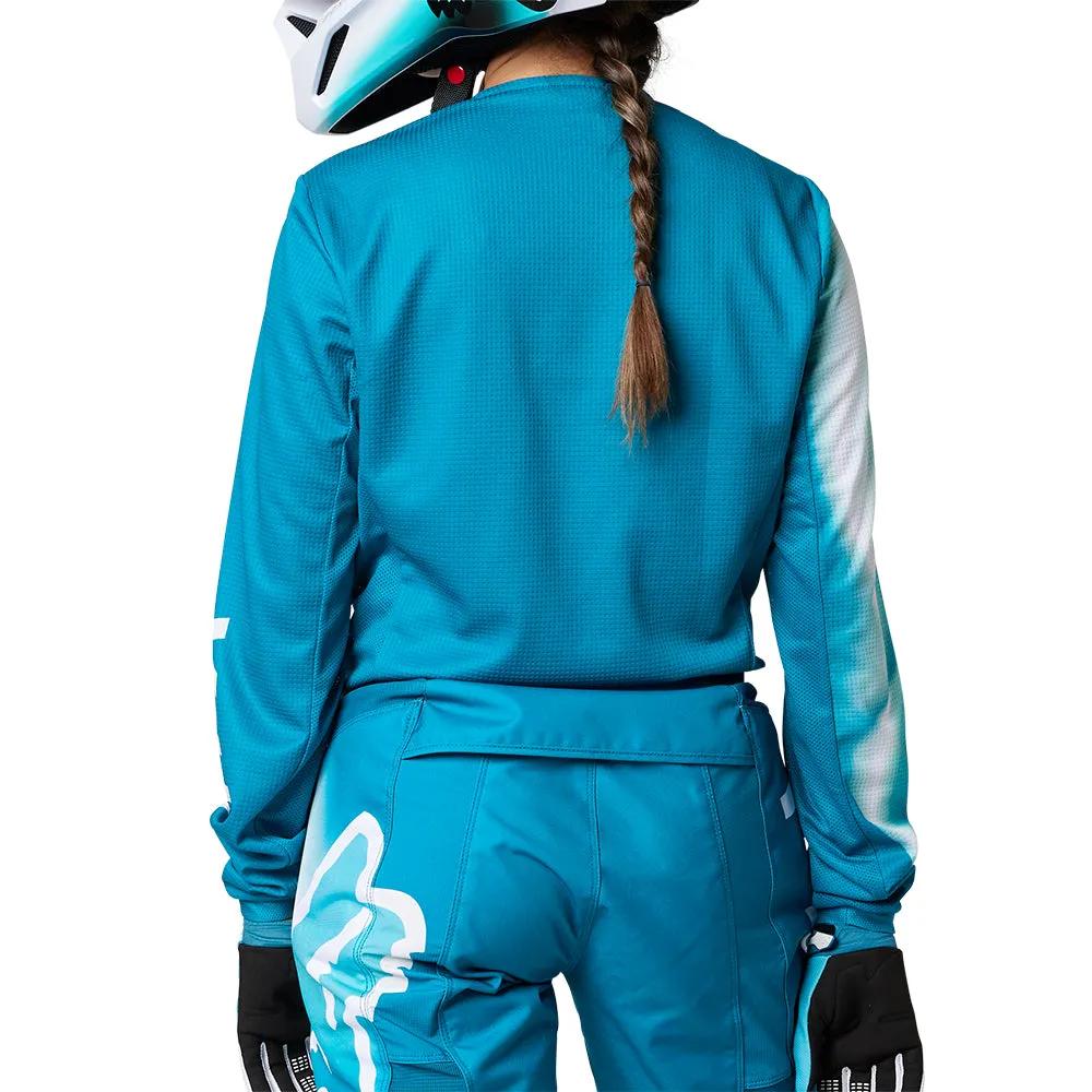 FOX WOMENS 180 TOXSYK JERSEY [MAUI BLUE]