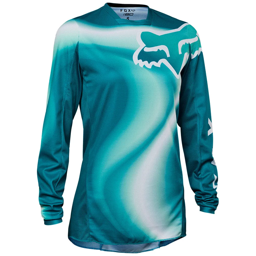 FOX WOMENS 180 TOXSYK JERSEY [MAUI BLUE]