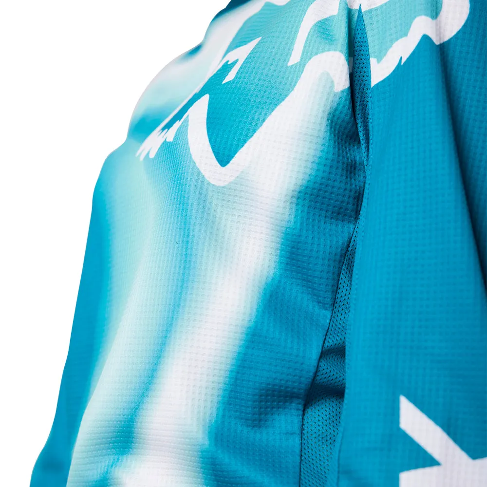 FOX WOMENS 180 TOXSYK JERSEY [MAUI BLUE]