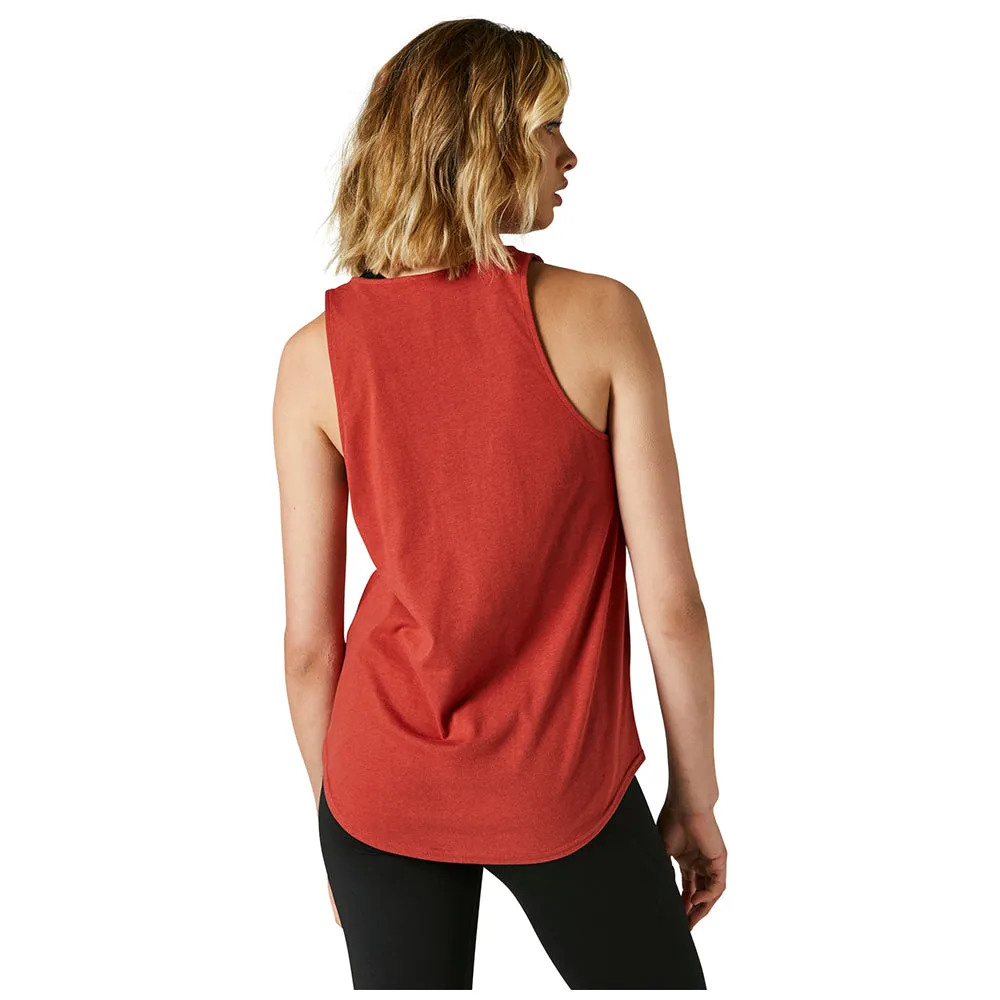 Fox Womens Boundary Tank - Red Clay