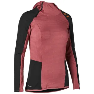 FOX WOMENS DEFEND THERMO HOODIE [DUSTY ROSE]